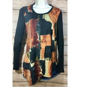 Asymmetrical Vera Wang blouse